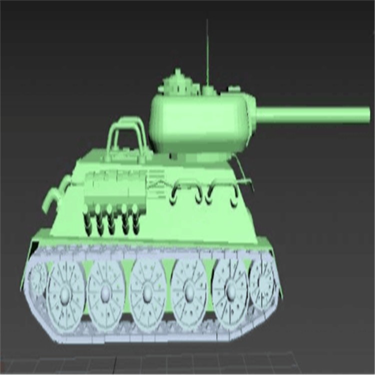 烈山充气军用坦克模型
